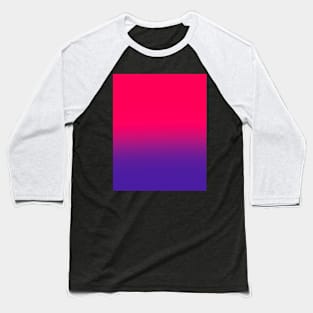 Purple Pink Gradient Baseball T-Shirt